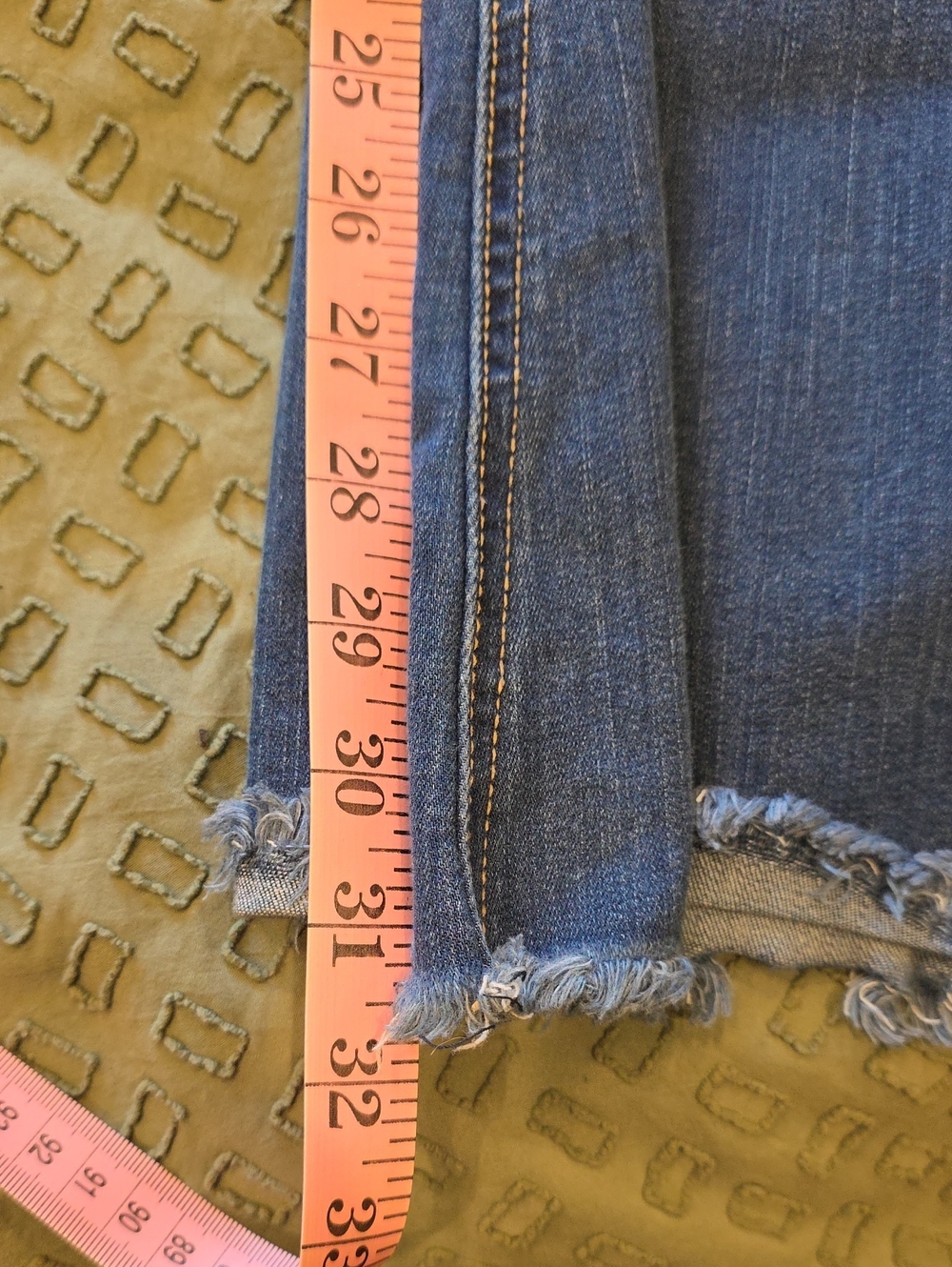 Kancan Raw Hem Flares - Picture 7 of 7